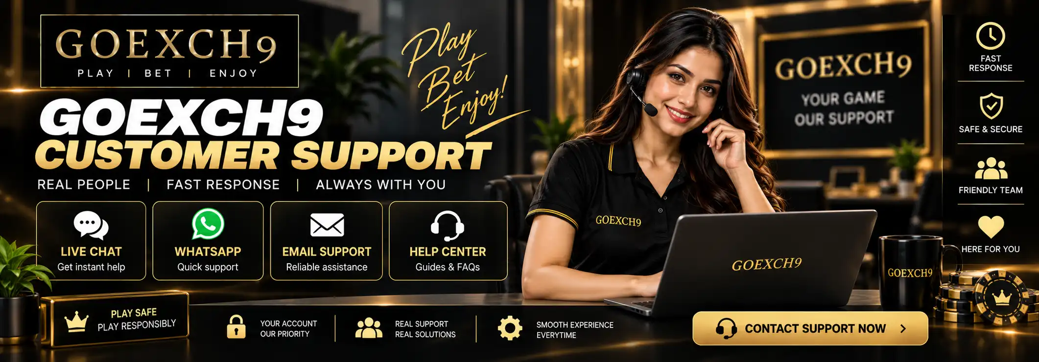 Goexch9 Customer Support